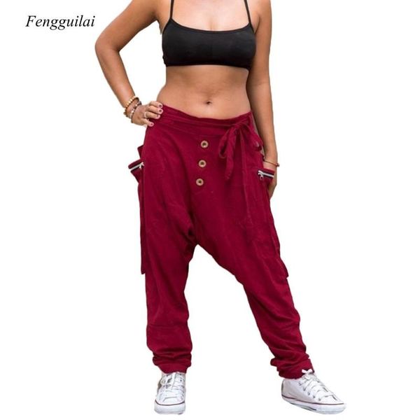 women's pants & capris women stylish crotch waist beltma pockets harem long baggy trousers, Black;white
women's pants & capris women stylish crotch waist beltma pockets harem long baggy trousers, Black;white