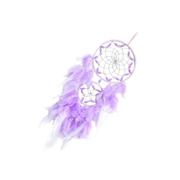 decorative objects & figurines 1pc dream catcher pendant wall hanging ornament room art decor (purple)
decorative objects & figurines 1pc dream catcher pendant wall hanging ornament room art decor (purple)