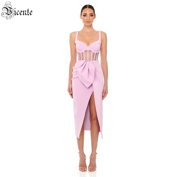 women's dress celebrity party cocktail frill design mesh stitching open back pink bandage mid-length 210520, Black;gray
women's dress celebrity party cocktail frill design mesh stitching open back pink bandage mid-length 210520, Black;gray