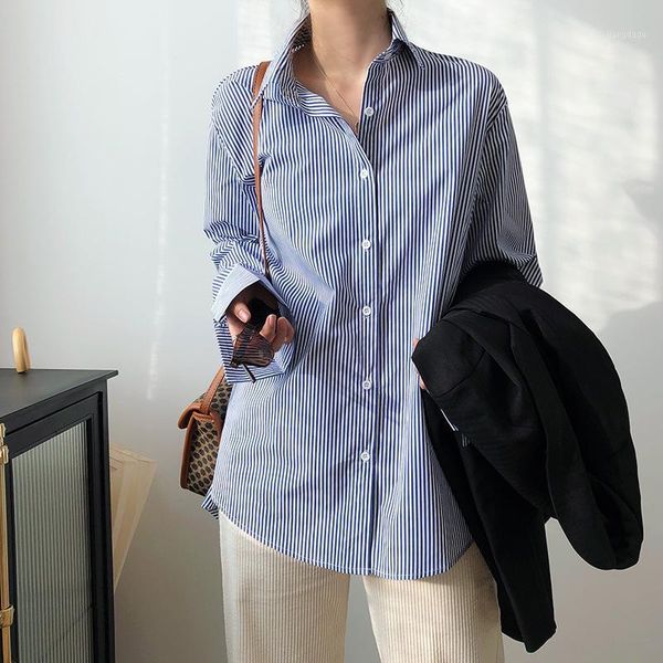 women's blouses & shirts women's 2022 summer cotton chic blue white striped women and shirt blusas roupa feminina
women's blouses & shirts women's 2022 summer cotton chic blue white striped women and shirt blusas roupa feminina
