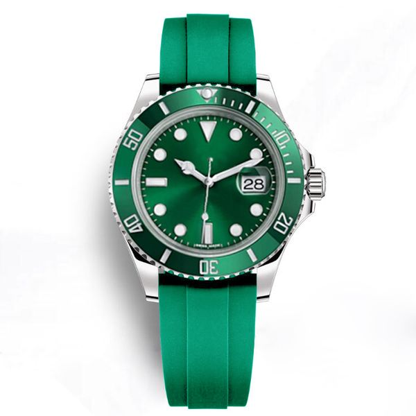 classic mens sports watch rubber strap automatic mechanical movement 40mm 116610ln run away uk us bussines wristwatches montre homme de luxe, Slivery;brown
classic mens sports watch rubber strap automatic mechanical movement 40mm 116610ln run away uk us bussines wristwatches montre homme de luxe, Slivery;brown