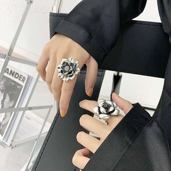 wedding rings silver color engagement fashion creative exaggeration flower vintage punk party jewelry gifts for women, Slivery;golden
wedding rings silver color engagement fashion creative exaggeration flower vintage punk party jewelry gifts for women, Slivery;golden