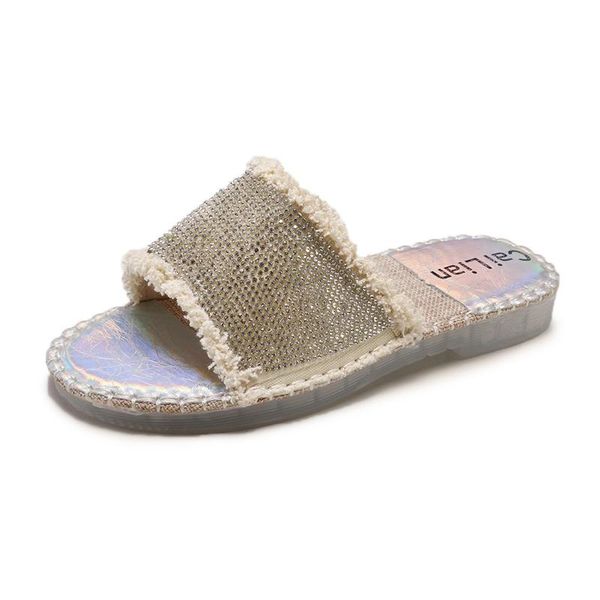 slippers 2021 summer fashion rhinestone type women wearing straw crystal flat female shoes sandals and e661, Black
slippers 2021 summer fashion rhinestone type women wearing straw crystal flat female shoes sandals and e661, Black
