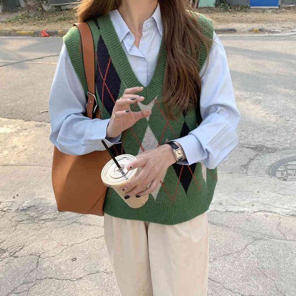 women's knits & tees sweater vest women casual v-neck sleeveless knitted sweaters autumn winter female loose jumper korean fashion kint, White
women's knits & tees sweater vest women casual v-neck sleeveless knitted sweaters autumn winter female loose jumper korean fashion kint, White