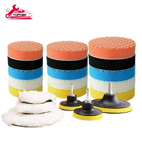 24pcs wool and foam polishing pads buffing pads,drill sponge pad for car polisher care products
24pcs wool and foam polishing pads buffing pads,drill sponge pad for car polisher care products