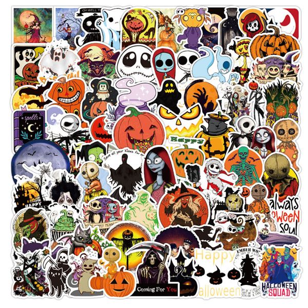 100 pcs halloween theme series graffiti waterproof skateboard travel suitcase phone lapluggage stickers cute kids girl toys
100 pcs halloween theme series graffiti waterproof skateboard travel suitcase phone lapluggage stickers cute kids girl toys