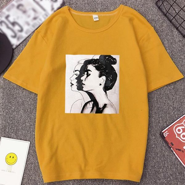 women's t-shirt fashion t shirt woman spring summer girls print short sleeve o neck cotton spandex women slim fit soft 3xl tshirt, White
women's t-shirt fashion t shirt woman spring summer girls print short sleeve o neck cotton spandex women slim fit soft 3xl tshirt, White