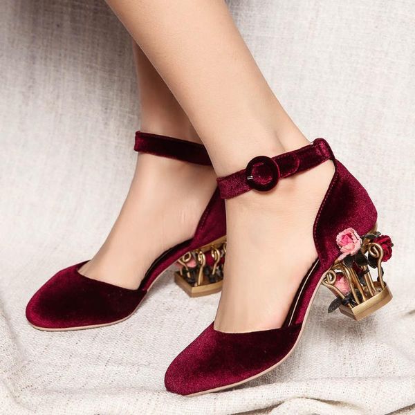 spring ladies pumps women dress shoes high heel summer sandals for girls chunky heels mary janes wine/black/pink size33-43
spring ladies pumps women dress shoes high heel summer sandals for girls chunky heels mary janes wine/black/pink size33-43