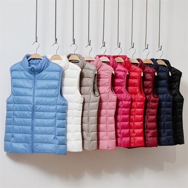 spring autumn women white duck down vest coat ultra light parka female sleeveless waistcoat plus size 3xl 210909, Black;white
spring autumn women white duck down vest coat ultra light parka female sleeveless waistcoat plus size 3xl 210909, Black;white