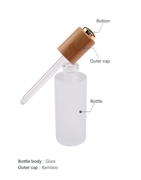 storage bottles & jars 30ml essential oil glass bottle 1oz matte clear dropper with bamboo pump cap cosmetic packaging
storage bottles & jars 30ml essential oil glass bottle 1oz matte clear dropper with bamboo pump cap cosmetic packaging