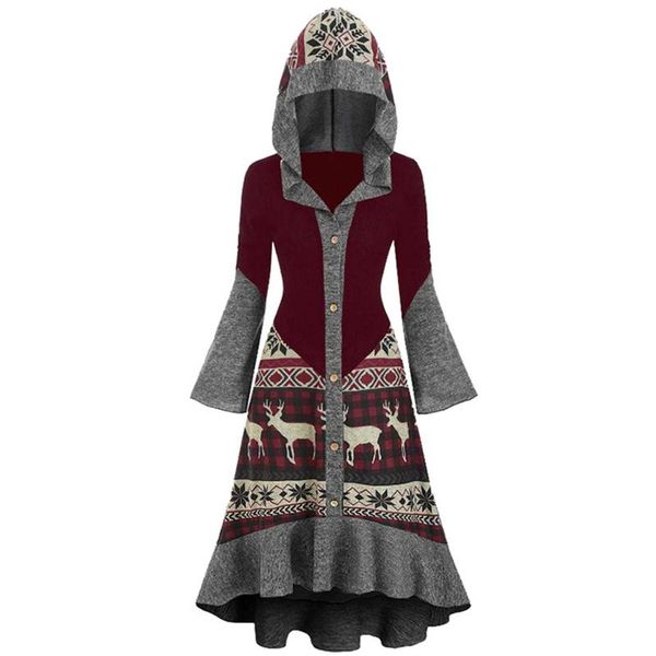 casual dresses women's hooded long sleeve loose plus size fashion high low hem autumn and winter dress pullover cosplay clothing, Black;gray
casual dresses women's hooded long sleeve loose plus size fashion high low hem autumn and winter dress pullover cosplay clothing, Black;gray