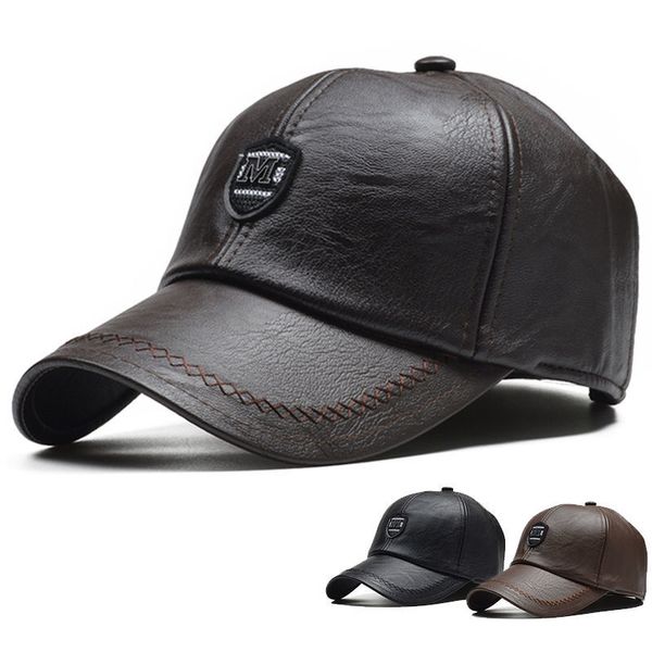 men's vintage pu caps adjustable leather baseball cap letters logo winter outdoor ball caps, Blue;gray
men's vintage pu caps adjustable leather baseball cap letters logo winter outdoor ball caps, Blue;gray