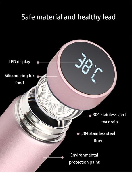 water bottles 304 healthy quality stainless steel smart vacuum flask creative led temperature display cup business gift
water bottles 304 healthy quality stainless steel smart vacuum flask creative led temperature display cup business gift