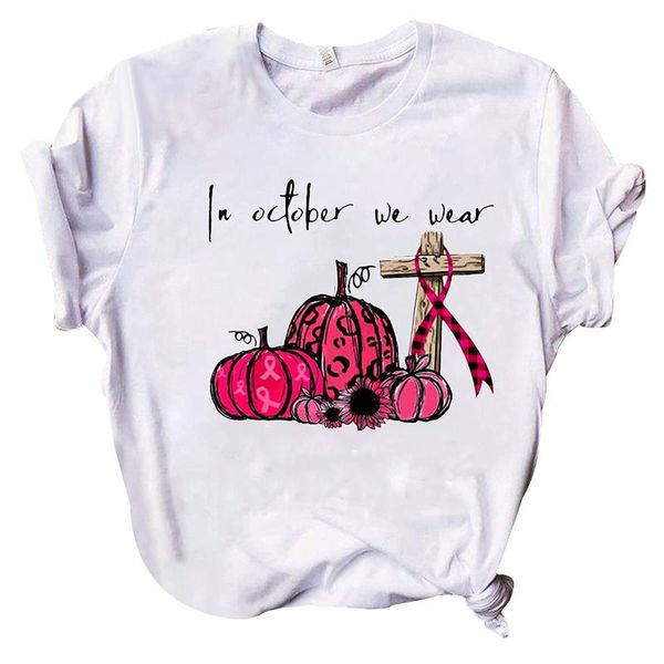 oversized t-shirt dor women breast cancer awareness letter printed shirt short sleeve female indie aesthetic women's, White
oversized t-shirt dor women breast cancer awareness letter printed shirt short sleeve female indie aesthetic women's, White