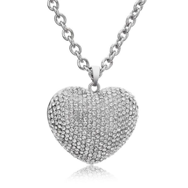 silvery big heart necklaces pendants luxury love all cubic zirconia jewelry necklace for women party gift 2021 pendant, Silver
silvery big heart necklaces pendants luxury love all cubic zirconia jewelry necklace for women party gift 2021 pendant, Silver