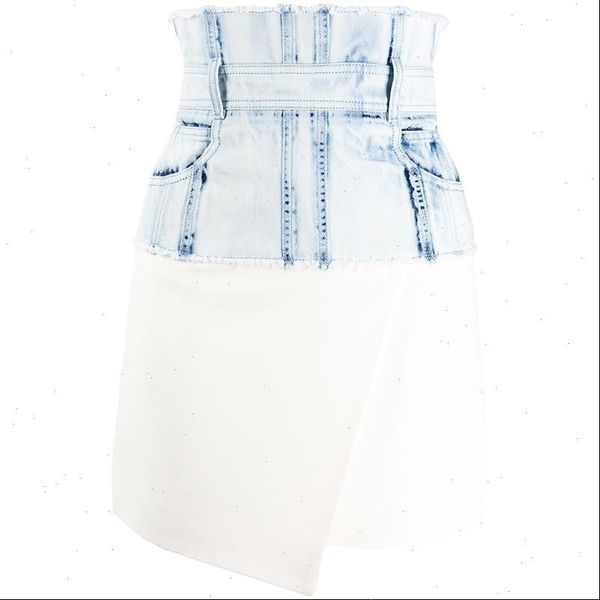 high street womens skirt designer tassel fringed denim patchwork asymmetrical drop good quality, Black
high street womens skirt designer tassel fringed denim patchwork asymmetrical drop good quality, Black
