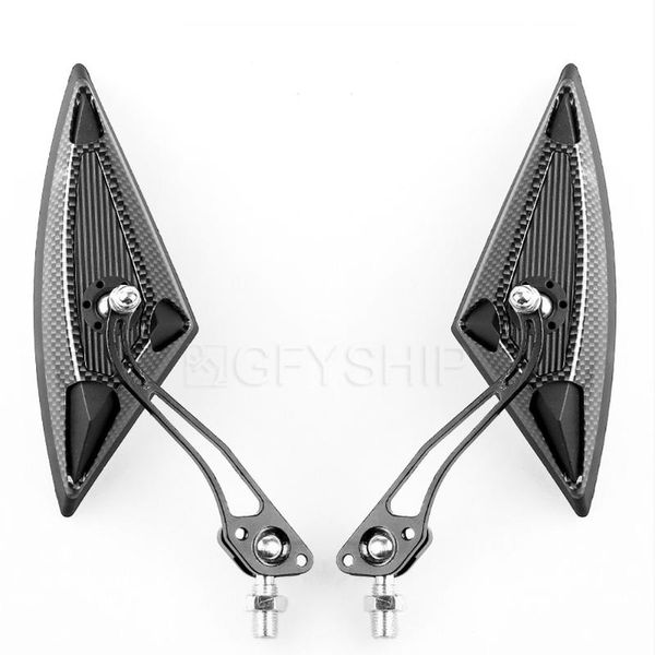 motorcycle mirrors universal side scooter e-bike triangle end rearview motorbike back convex mirror carbon fiber
motorcycle mirrors universal side scooter e-bike triangle end rearview motorbike back convex mirror carbon fiber