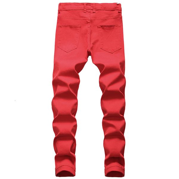 mens casual jeans fashional denim pants knee holes hiphop washed middle waist high quality, Blue
mens casual jeans fashional denim pants knee holes hiphop washed middle waist high quality, Blue