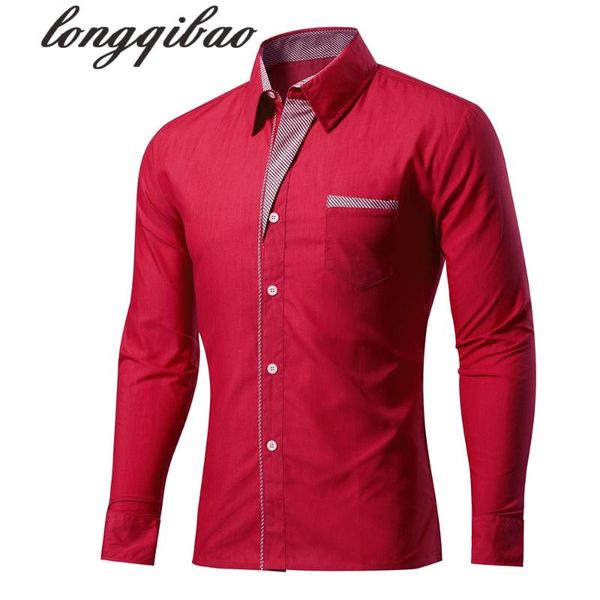 europe and the united states men's long-sleeved shirt stripes solid color slim al7069 casual shirts, White;black
europe and the united states men's long-sleeved shirt stripes solid color slim al7069 casual shirts, White;black