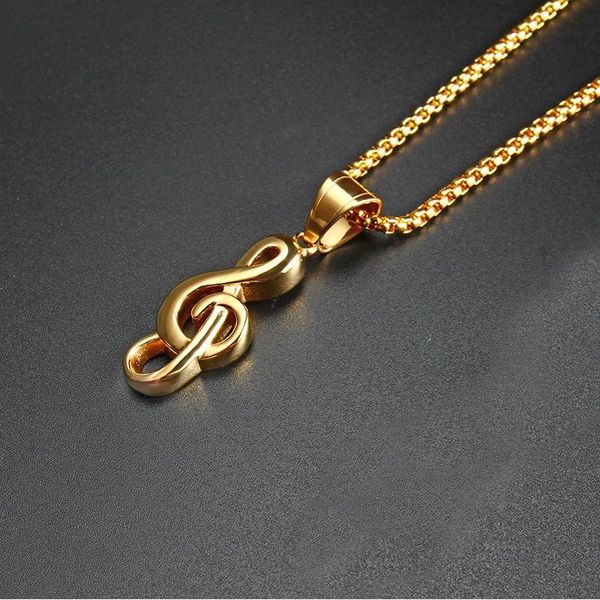 personality punk rock music note pendant rap men and women titanium steel necklace hip hop jewelry sweater chain lp1319 necklaces, Silver
personality punk rock music note pendant rap men and women titanium steel necklace hip hop jewelry sweater chain lp1319 necklaces, Silver