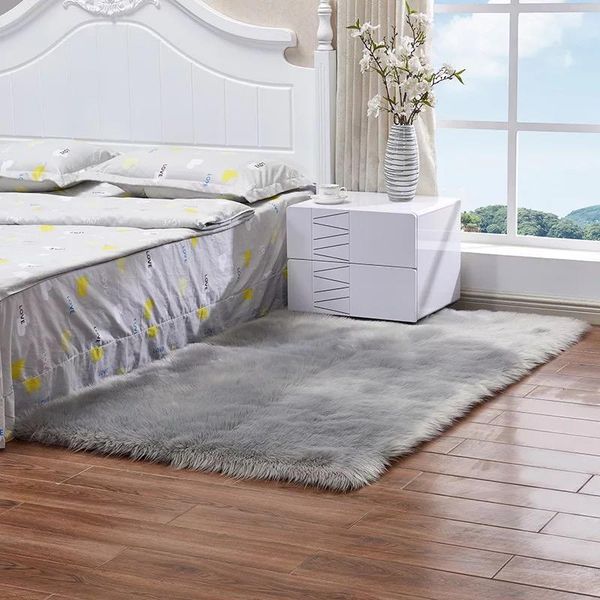 white long hair bedroom carpet shaggy silky plush faux fur rug rectangle sheepskin area bedside rugs carpets
white long hair bedroom carpet shaggy silky plush faux fur rug rectangle sheepskin area bedside rugs carpets