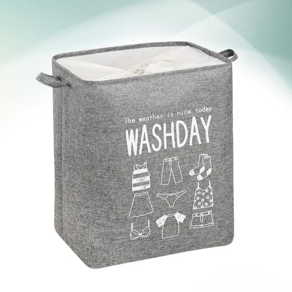 1pc foldable laundry bag dirty clothes storage container large household basket bucket (dark grey) bags
1pc foldable laundry bag dirty clothes storage container large household basket bucket (dark grey) bags