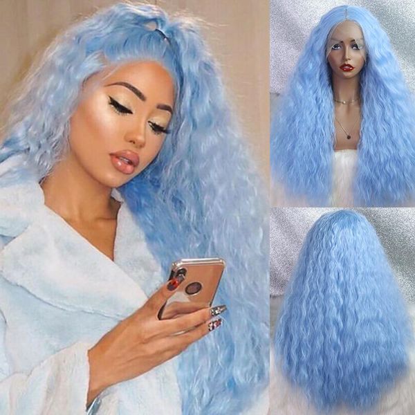 synthetic wigs blue wig half orange black lace front heat resistant green gray long wavy cosplay forblack women eewigs
synthetic wigs blue wig half orange black lace front heat resistant green gray long wavy cosplay forblack women eewigs