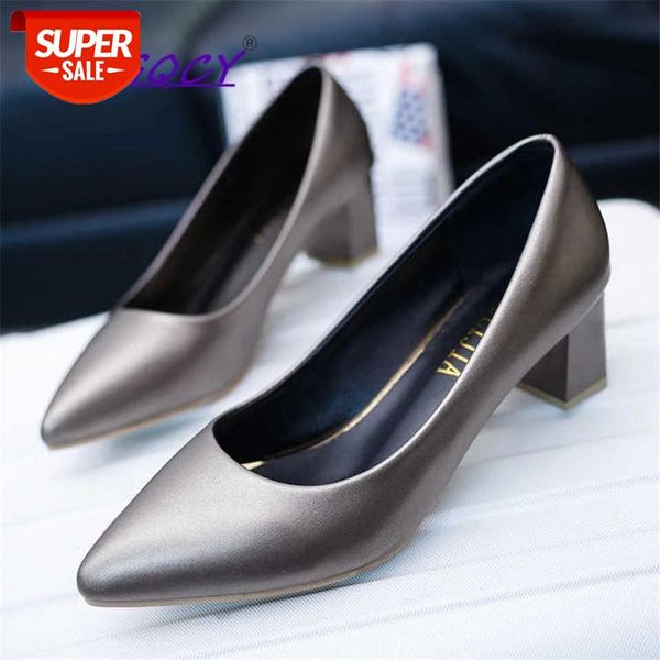 pointed toe soft leather square heel 5 cm high heels pumps women shoes 2019 simple office comfortable wild shallow female #iz5r, Black
pointed toe soft leather square heel 5 cm high heels pumps women shoes 2019 simple office comfortable wild shallow female #iz5r, Black