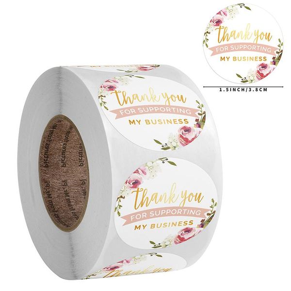 500pcs/roll floral thank you sticker for seal label scrapbooking christmas sticke decoration stationery gift wrap
500pcs/roll floral thank you sticker for seal label scrapbooking christmas sticke decoration stationery gift wrap