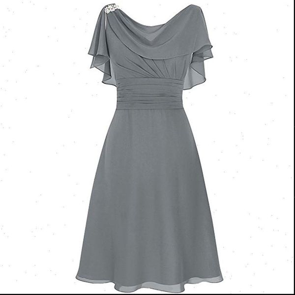 summer chiffon party night casual womens dresses loose elegent ruffle o neck solid beach dress sukienka b, Black;gray
summer chiffon party night casual womens dresses loose elegent ruffle o neck solid beach dress sukienka b, Black;gray
