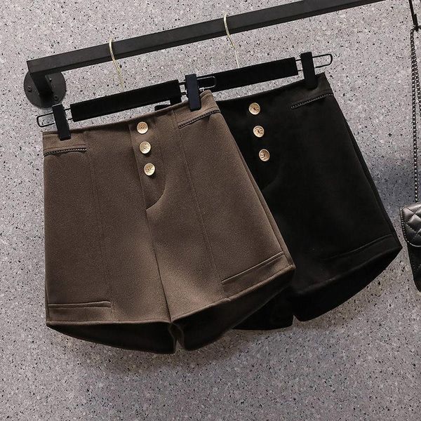 women's shorts 2021 woolen suit female spring and autumn plus size high waist breasted wild a-line wide leg panties boots m266, White;black
women's shorts 2021 woolen suit female spring and autumn plus size high waist breasted wild a-line wide leg panties boots m266, White;black