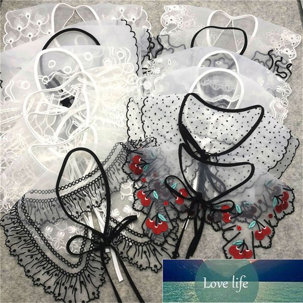 women lace fake collar for shirt detachable collars blouse cloud shoulder doll collar mesh embroidery hollow false collar, Blue;purple
women lace fake collar for shirt detachable collars blouse cloud shoulder doll collar mesh embroidery hollow false collar, Blue;purple
