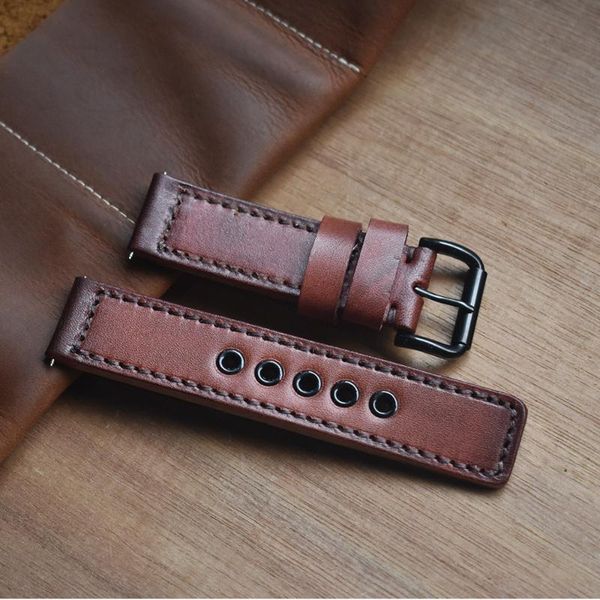 watch bands handmade vegetable tanned leather band rough western cowboy outdoor strap with metal round hole18mm 20mm 22mm men, Black;brown
watch bands handmade vegetable tanned leather band rough western cowboy outdoor strap with metal round hole18mm 20mm 22mm men, Black;brown