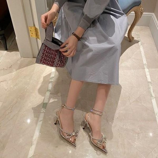 dress shoes women party sandals crystal bow wedding spring summer 2021 rhinestone pointy high heels stilettos, Black
dress shoes women party sandals crystal bow wedding spring summer 2021 rhinestone pointy high heels stilettos, Black