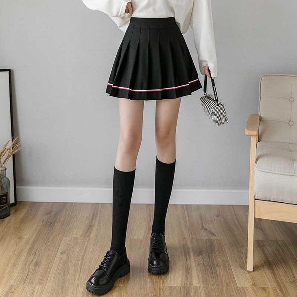 skirts nicemix women college style student girls skirt autumn strip high waist pleated, Black
skirts nicemix women college style student girls skirt autumn strip high waist pleated, Black