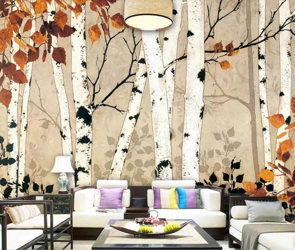 wallpapers birch forest hand painting wallpaper vintage mural 3d printed po wall paper for living room landscape contact custom
wallpapers birch forest hand painting wallpaper vintage mural 3d printed po wall paper for living room landscape contact custom