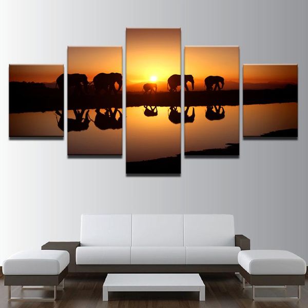 other home decor canvas painting living room 5 panel elephant wall poster frames in modular print cuadros sunset landscape decoration pictur
other home decor canvas painting living room 5 panel elephant wall poster frames in modular print cuadros sunset landscape decoration pictur