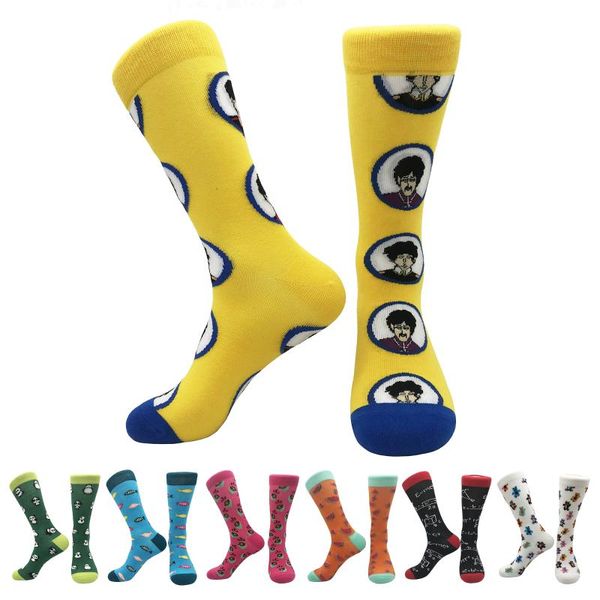 men's socks 2021 cotton cool colorful fun skateboarding street couple women's tube, Black
men's socks 2021 cotton cool colorful fun skateboarding street couple women's tube, Black