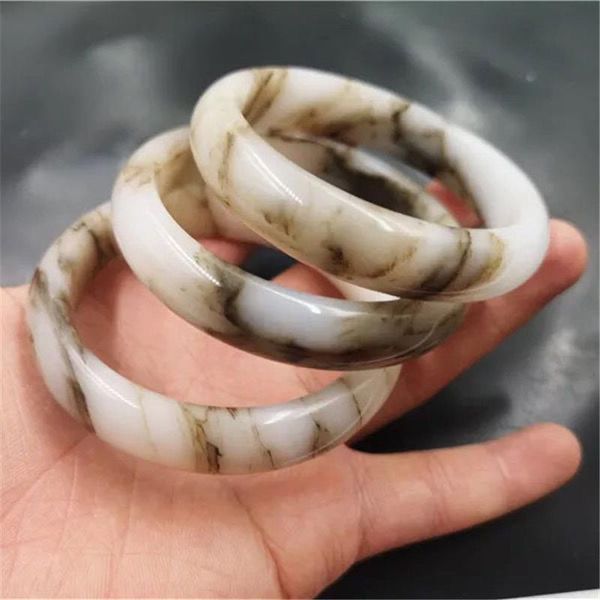 bangle natural white hand carved wide strip jade bracelet fashion boutique jewelry men's and women's silk gobi bracelets, Black
bangle natural white hand carved wide strip jade bracelet fashion boutique jewelry men's and women's silk gobi bracelets, Black
