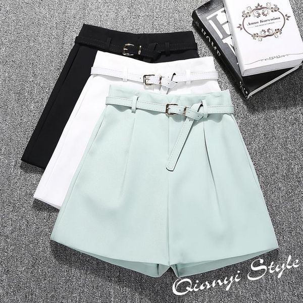 women's pants & capris high waist women spring and summer 2021 style wide leg all-match fashion outer wear short trousers, Black;white
women's pants & capris high waist women spring and summer 2021 style wide leg all-match fashion outer wear short trousers, Black;white