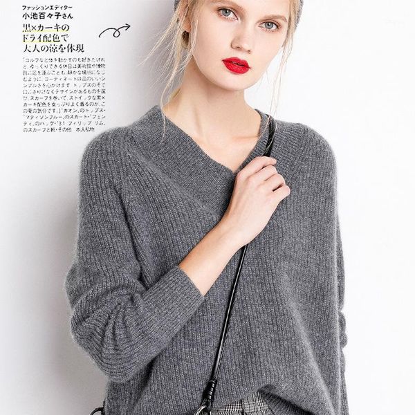 casual v neck cashmere pullover for women comfy drop shoulder long sleeve sweater oversized knit jumper women's sweaters, White;black
casual v neck cashmere pullover for women comfy drop shoulder long sleeve sweater oversized knit jumper women's sweaters, White;black
