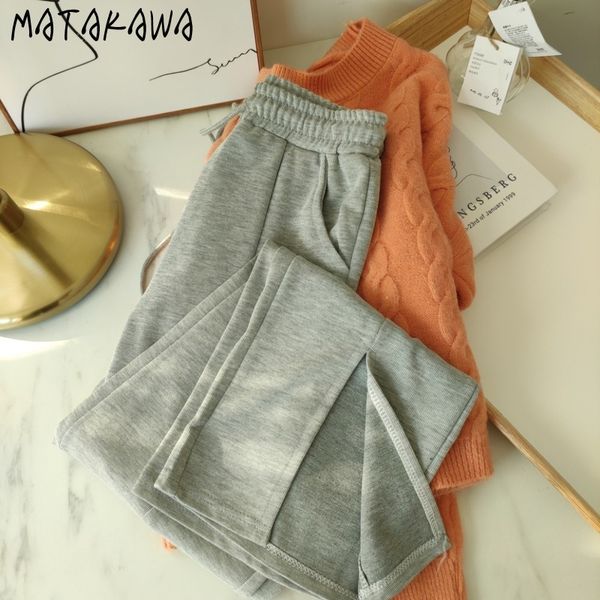 matakawa spring front slit high-waist pants women straight-leg pants female korean temperament wide-leg trousers 210513, Black;white
matakawa spring front slit high-waist pants women straight-leg pants female korean temperament wide-leg trousers 210513, Black;white