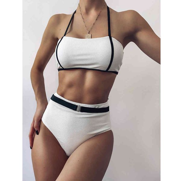 high waist bikini swimwear women patchwork swimsuit female two pieces set bather bathing suits beach wear swim 210521, White;black
high waist bikini swimwear women patchwork swimsuit female two pieces set bather bathing suits beach wear swim 210521, White;black