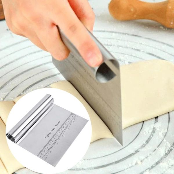 stainless steel cake scraper pastry cutters baking cooking dough fondant spatulas edge diy tools &
stainless steel cake scraper pastry cutters baking cooking dough fondant spatulas edge diy tools &
