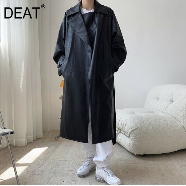 autumn and spring fashion casual long sleeve pu lapel leather solid color loose slim windbreaker coat for women sf464 210421, Tan;black
autumn and spring fashion casual long sleeve pu lapel leather solid color loose slim windbreaker coat for women sf464 210421, Tan;black
