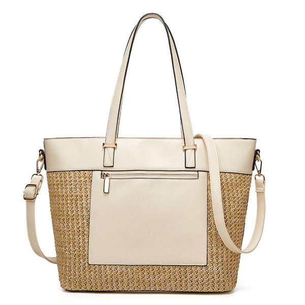 duffel bags 2021 fashion one-shoulder straw woven beach tote bag with large capacity
duffel bags 2021 fashion one-shoulder straw woven beach tote bag with large capacity