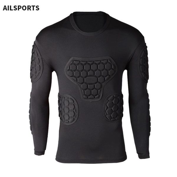 professional soccer goalkeeper comfortable football jerseys crushproof thickening eva armor elbow back protector support, Black;blue
professional soccer goalkeeper comfortable football jerseys crushproof thickening eva armor elbow back protector support, Black;blue