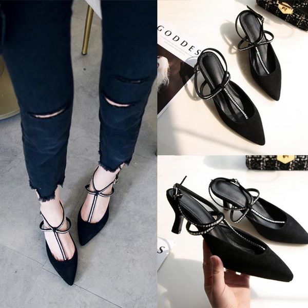 t-strap sandals black 5cm thin high heels shoes woman summer fragrant pointed toe footwear crystal sandalias mujer 2021
t-strap sandals black 5cm thin high heels shoes woman summer fragrant pointed toe footwear crystal sandalias mujer 2021