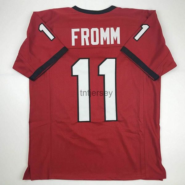 custom new jake fromm georgia red college stitched football jersey size stitched add any name number, Black
custom new jake fromm georgia red college stitched football jersey size stitched add any name number, Black