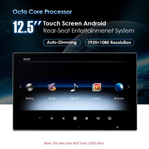 car video xtrons 12.5'' android 10.0 octa core touch screen portable headrest multimedia player speaker support 1080p 2+16gb
car video xtrons 12.5'' android 10.0 octa core touch screen portable headrest multimedia player speaker support 1080p 2+16gb